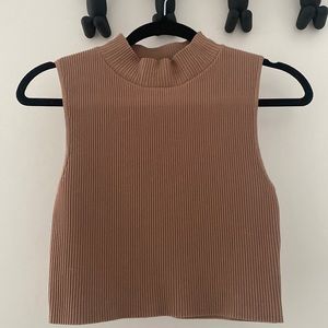 Aritizia Babaton Sculpt Knit Mockneck Top